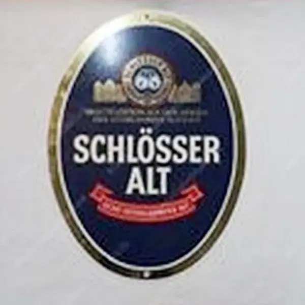 독일 맥주 슈뢰서 SCHLOSSER 광고 판넬  인테리어소품